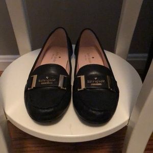 Kate Spade black loafers